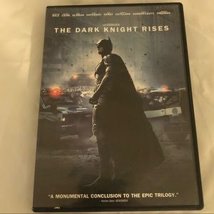 The dark knight rises dvd
